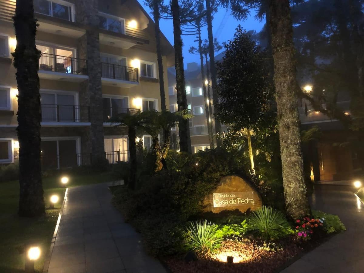 Excelente Apartamento Em Gramado/Rs No Condominio Casa De Pedra Exterior photo